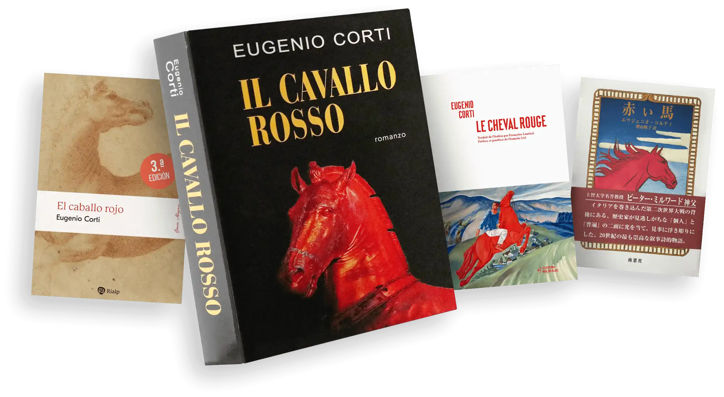 Eugenio CORTI_ Il Cavallo rosso