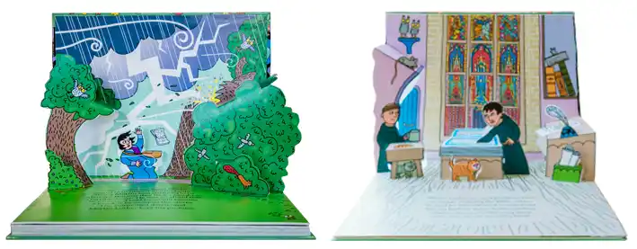 Agostino Traini_The life of Martin Luther_Pop-up book