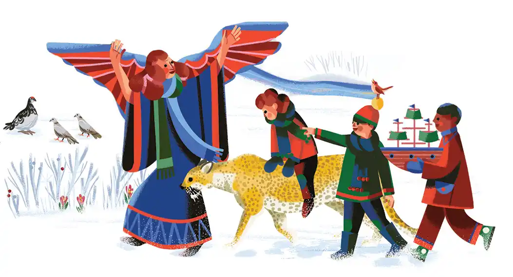 Calendario dell'avvento. Leporello by Acoma Book - Annalena Valenti, Raffaella Carnovale, Nausicaa Dalla Torre