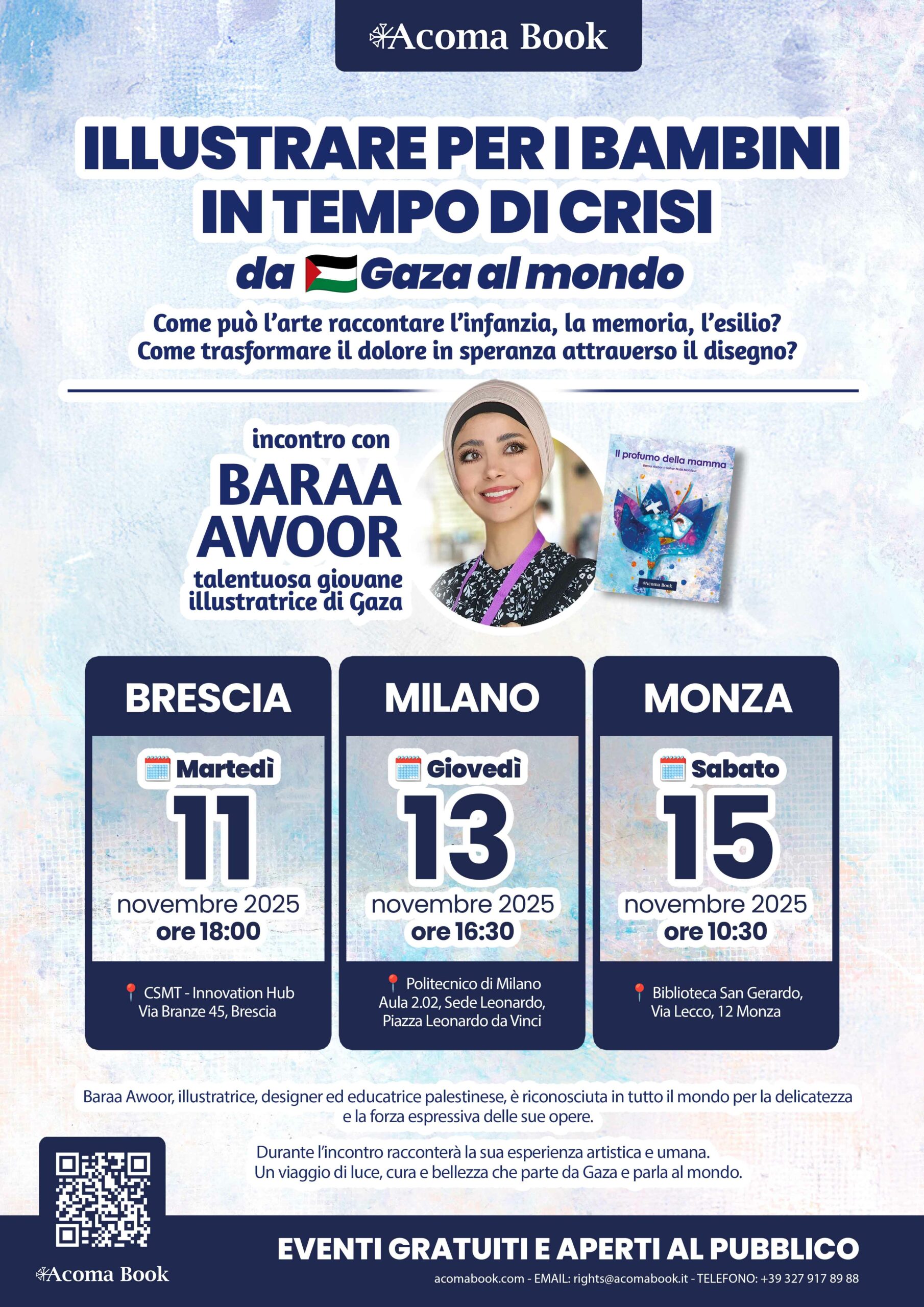 Incontri con l'illustratrice Baraa Awoor - Acoma Book